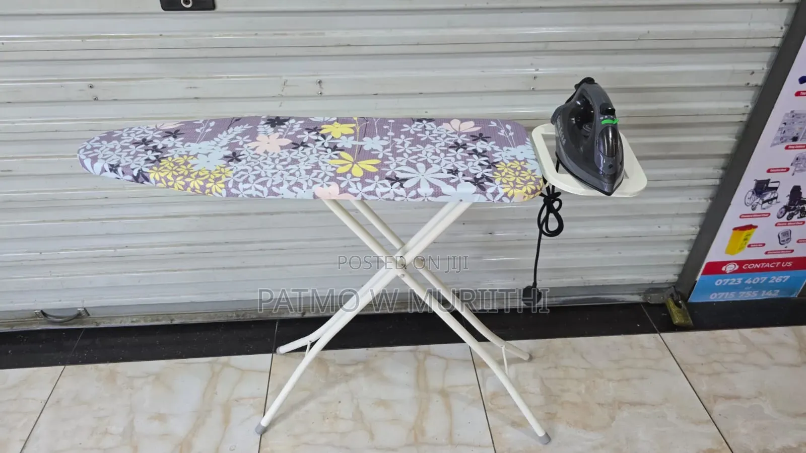 Foldable Metallic Iron Board