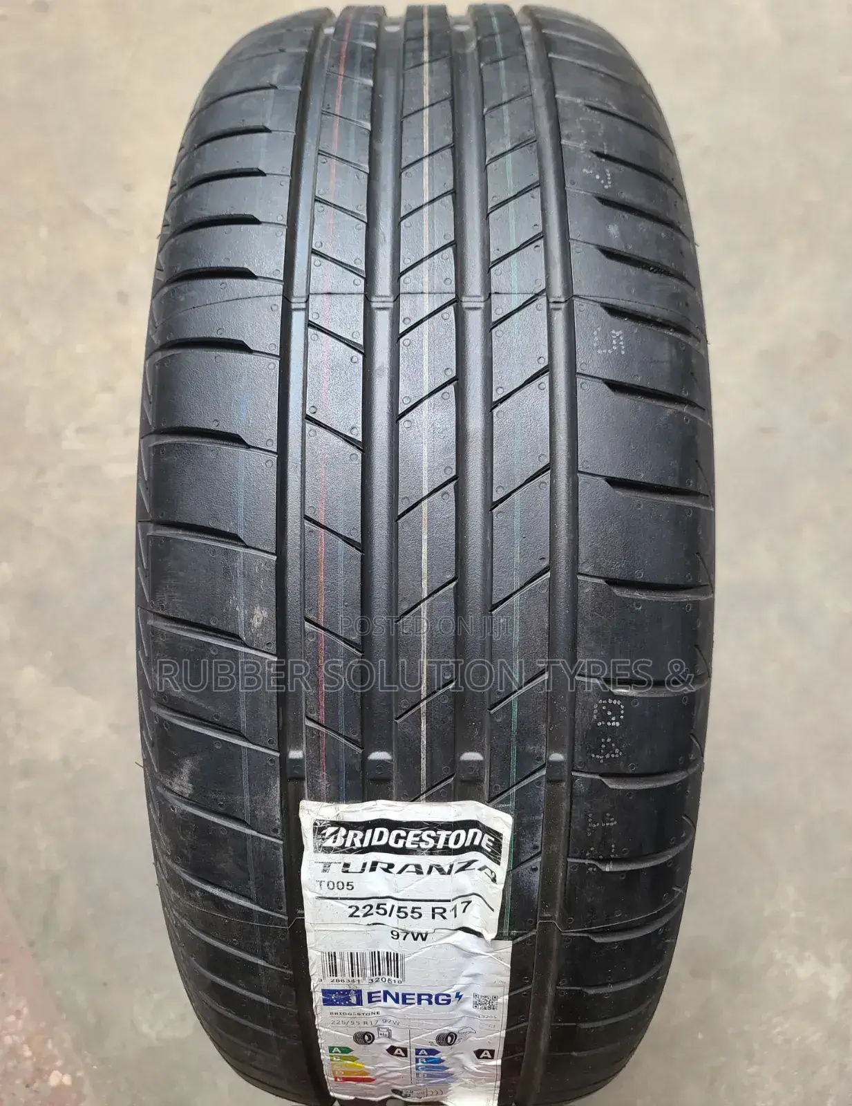 225 /55 R17 Bridgestone Tyres 97w Turunza T005