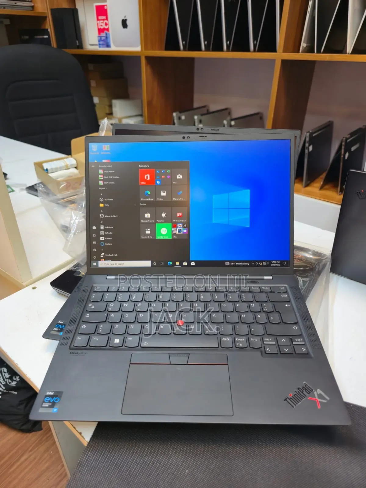 Laptop Lenovo ThinkPad X1 Carbon 16GB Intel Core i7 SSD 512GB