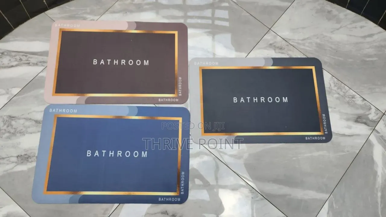 Antislip Absorbent Mat Rubber Bottom Size: 40*60cm