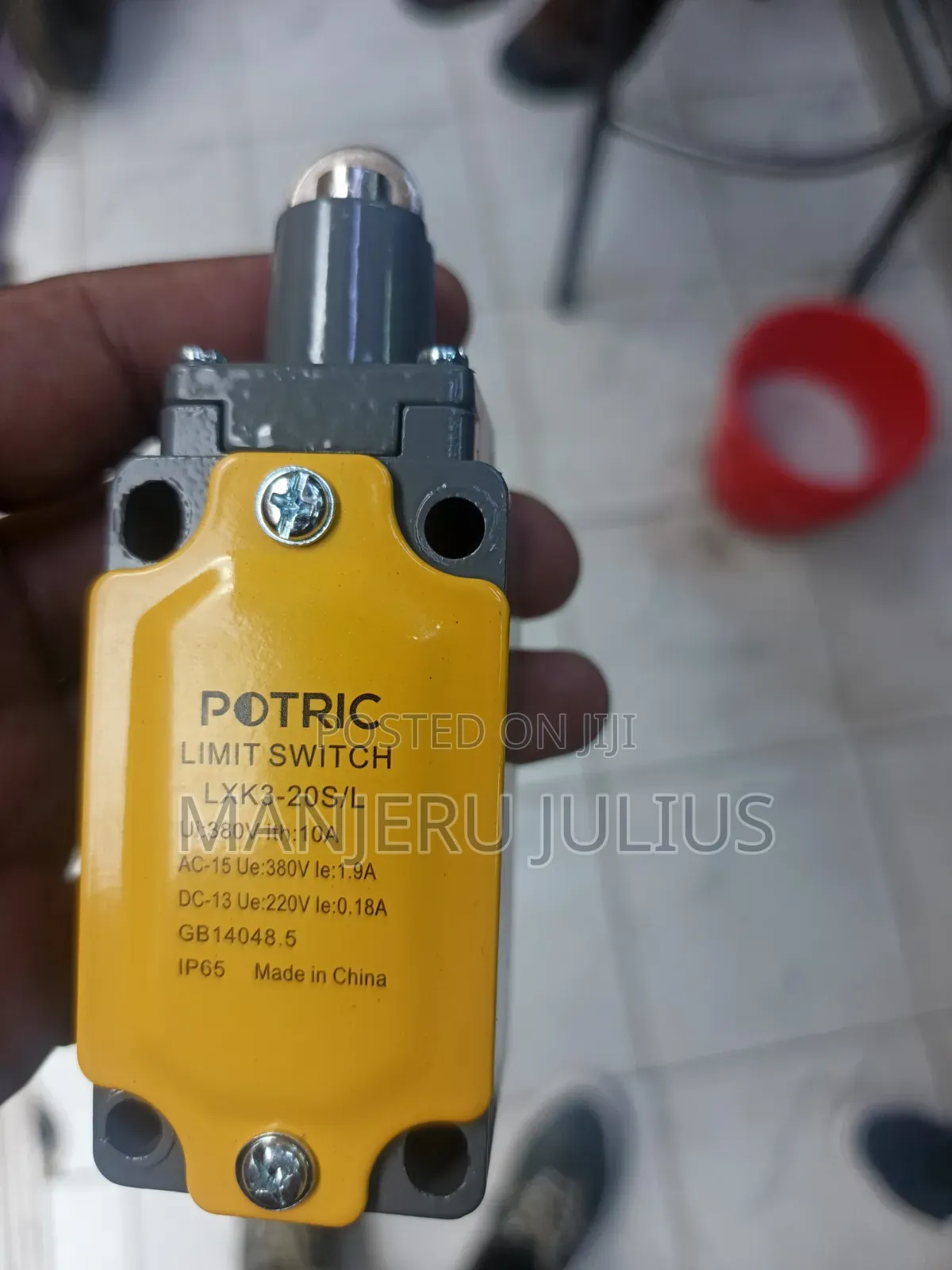 Roller Plunger Limit Switch