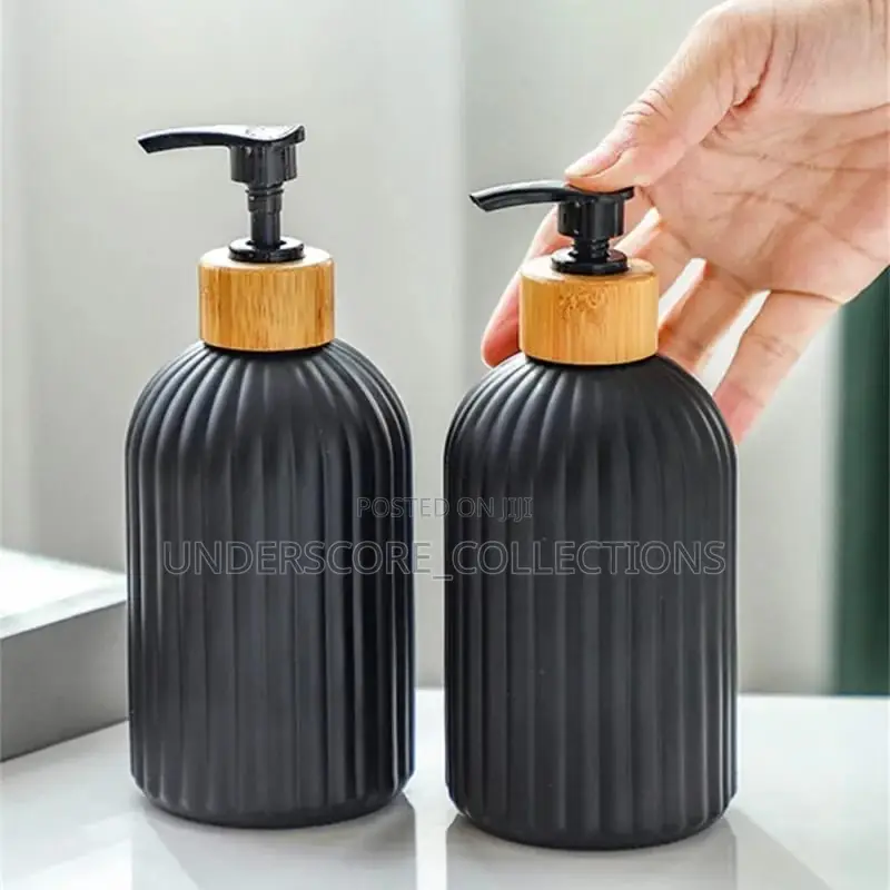 Luxury Glass Lotion, Soap and Gel Dispenser