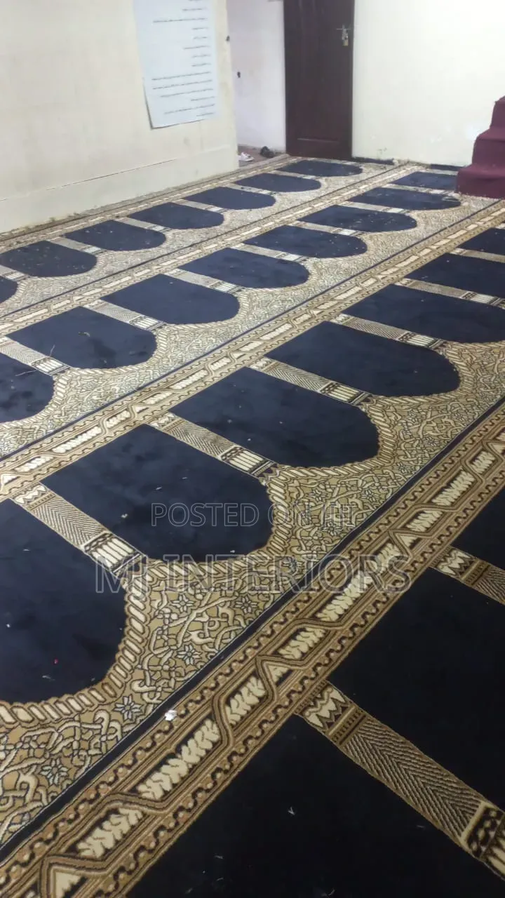 Thick Mosque Carpet Rolls – Comfortable Non-Slip