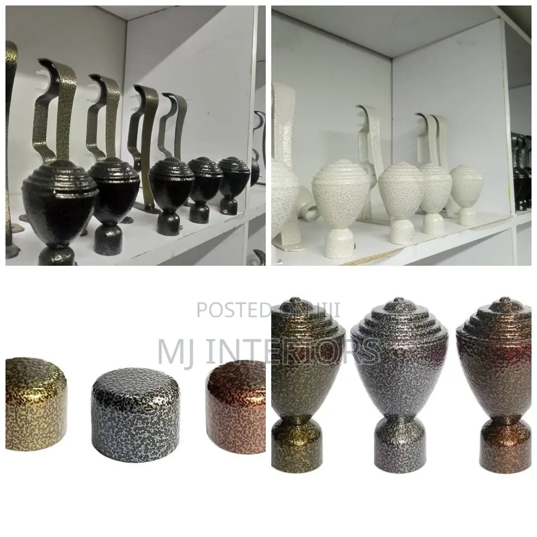 Stylish Jua Kali End Flowers and Brackets Rods for Homes Office