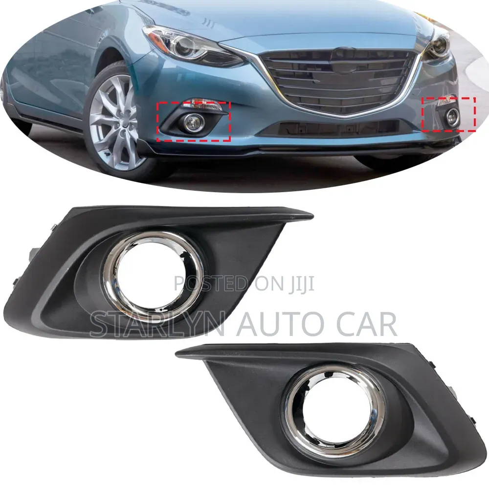 Premium Fog Light Covers for Mazda Axela 2014-2016