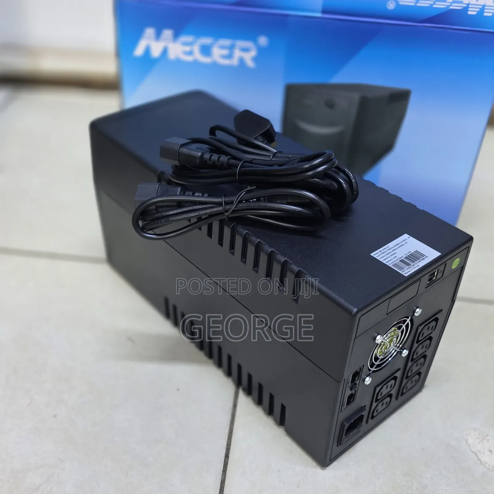 Mecer 2kva Heavy Duty Ups for Computers and Networking