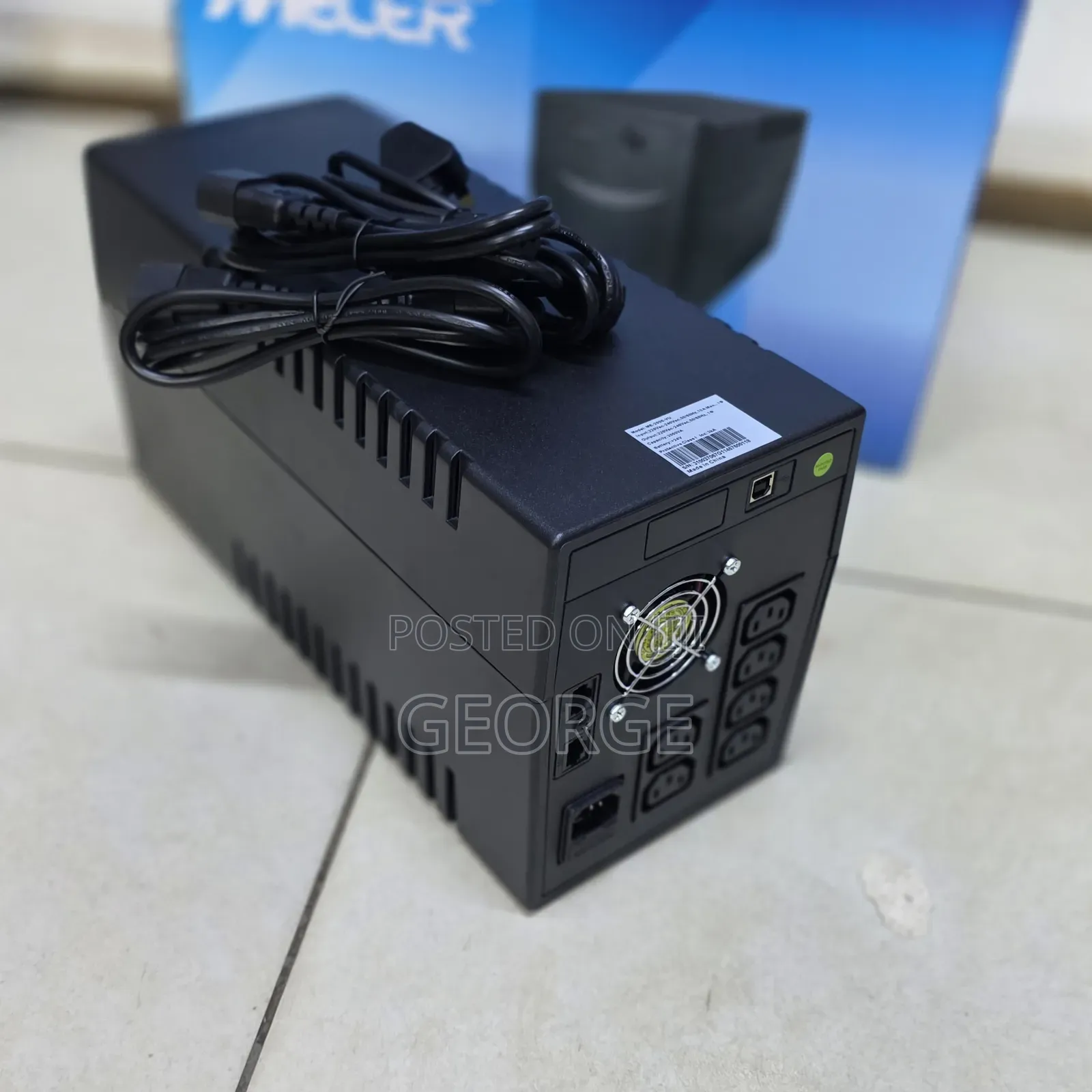 Mecer 2000va Ups Backup Battery Power Solution
