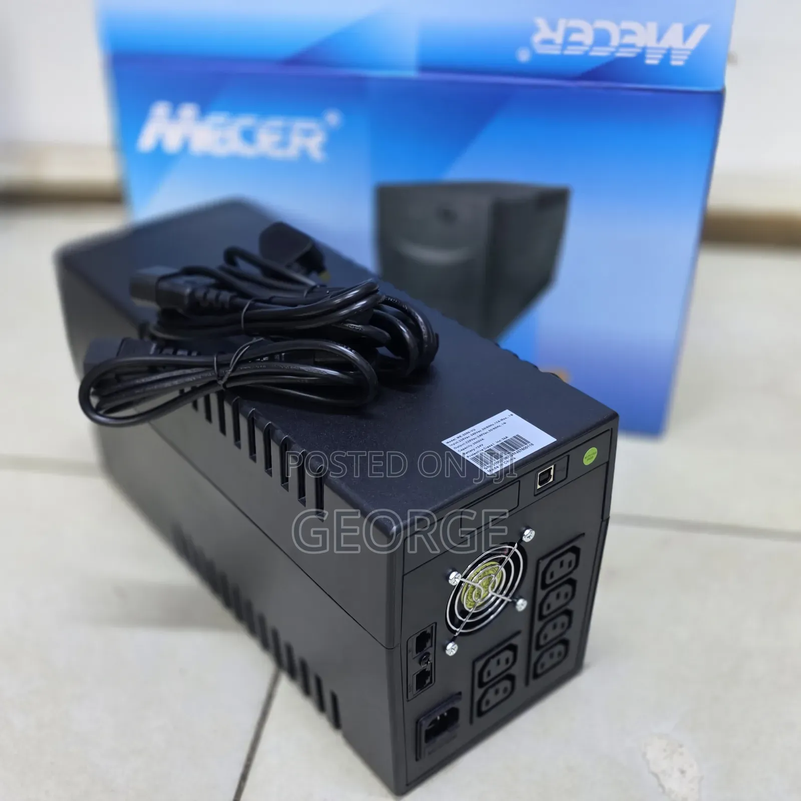 Original Mecer 2kva Ups Power Backup System