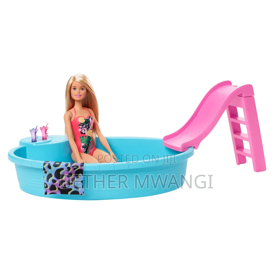 Barbie Doll Pool Playset