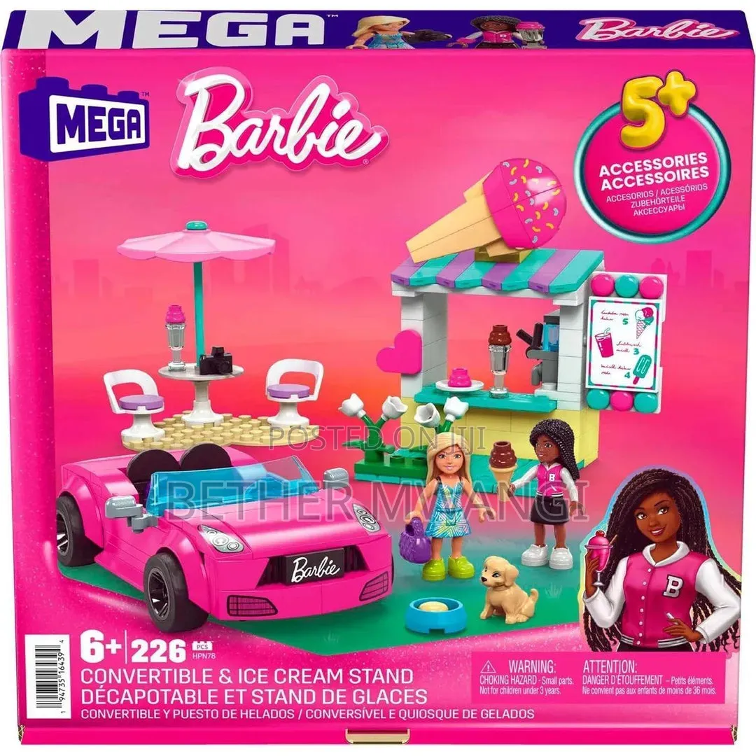 Barbie Mega Convertible Ice Cream Stand
