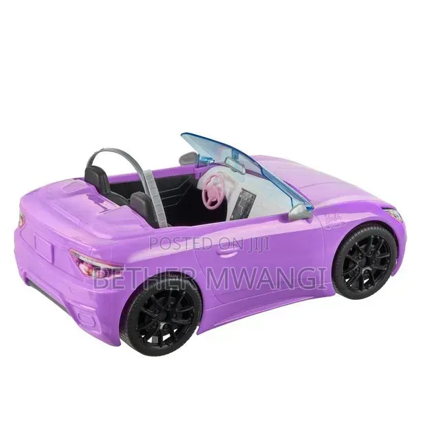Barbie Convertible Car With Doll