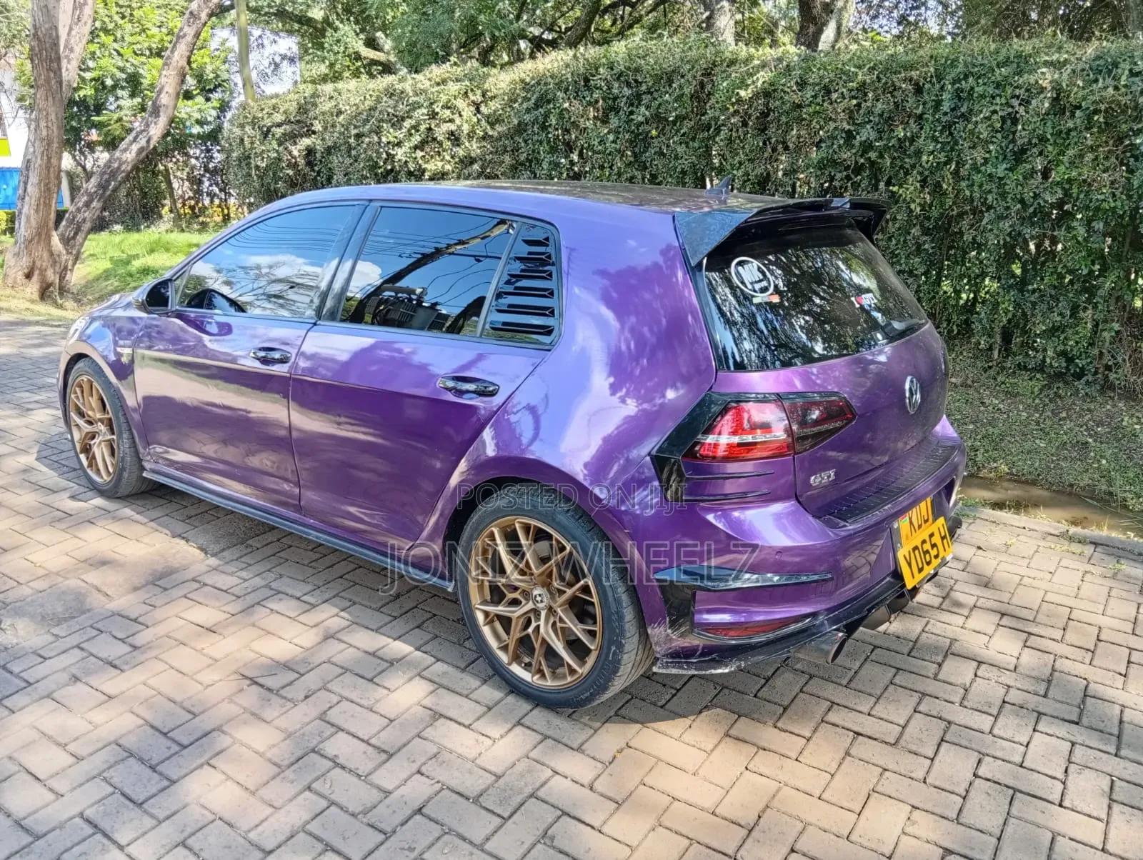 Volkswagen Golf 2015 Purple