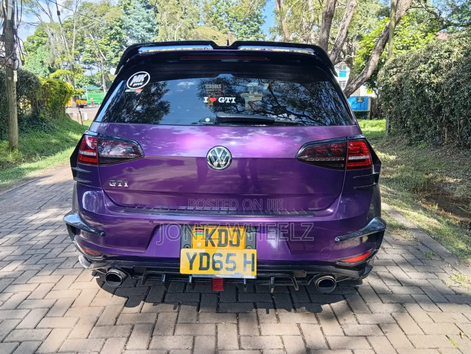 Volkswagen Golf 2015 Purple