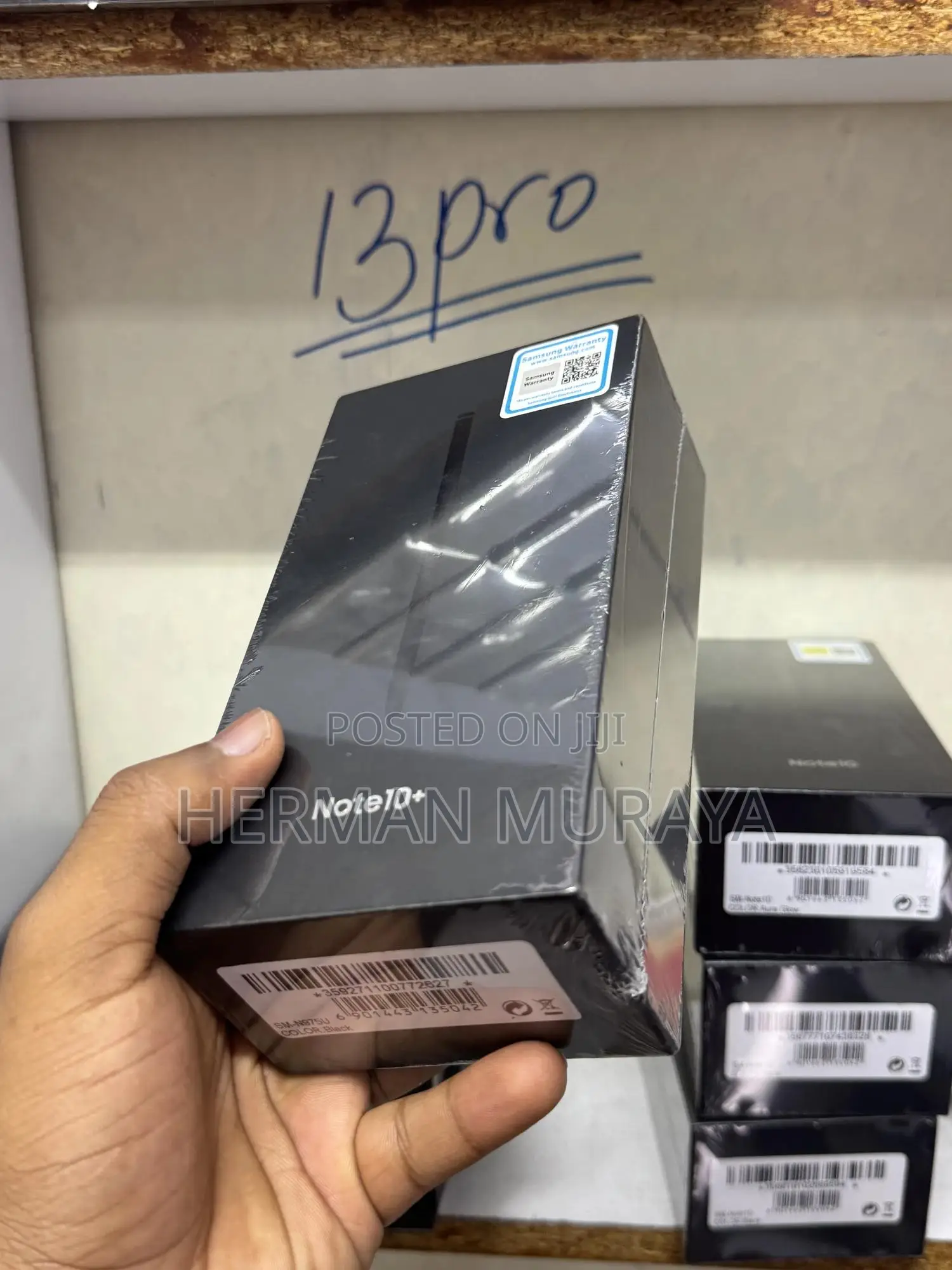 New Samsung Galaxy Note 10 Plus 256 GB Black