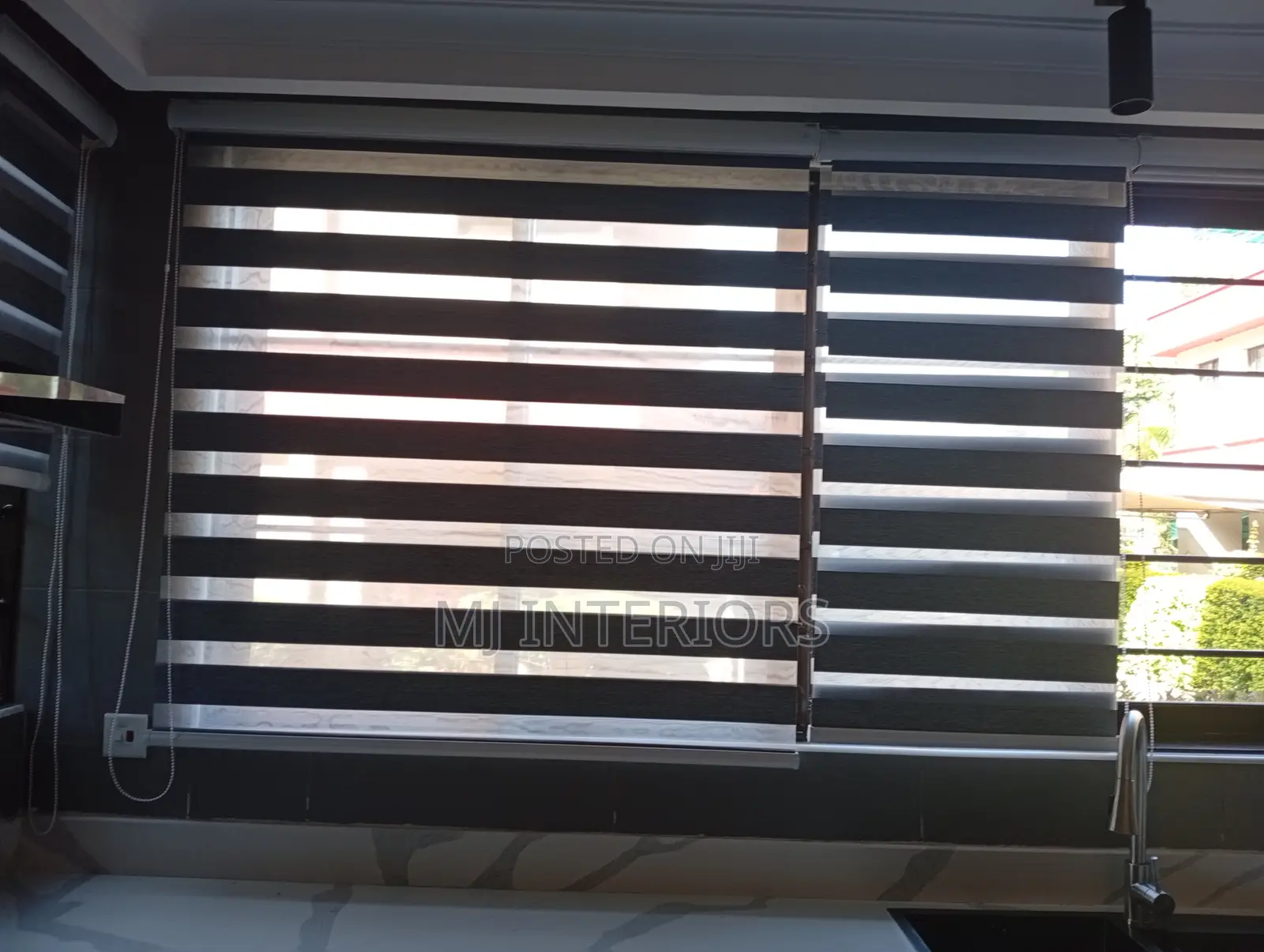 Horizontal Blinds for Windows - White/Grey/Beige - Brand New