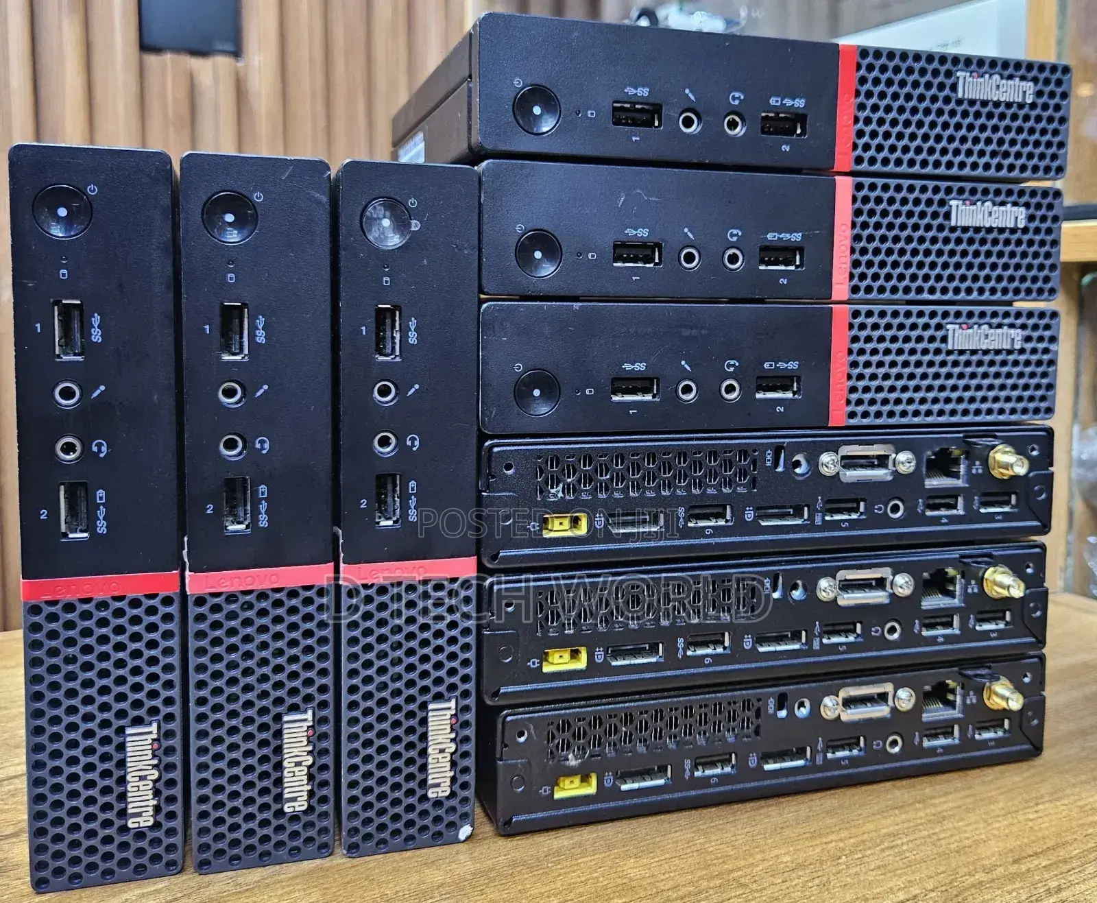 Desktop Computer Lenovo ThinkCentre M715 8GB AMD Ryzen 5 SSD 256GB