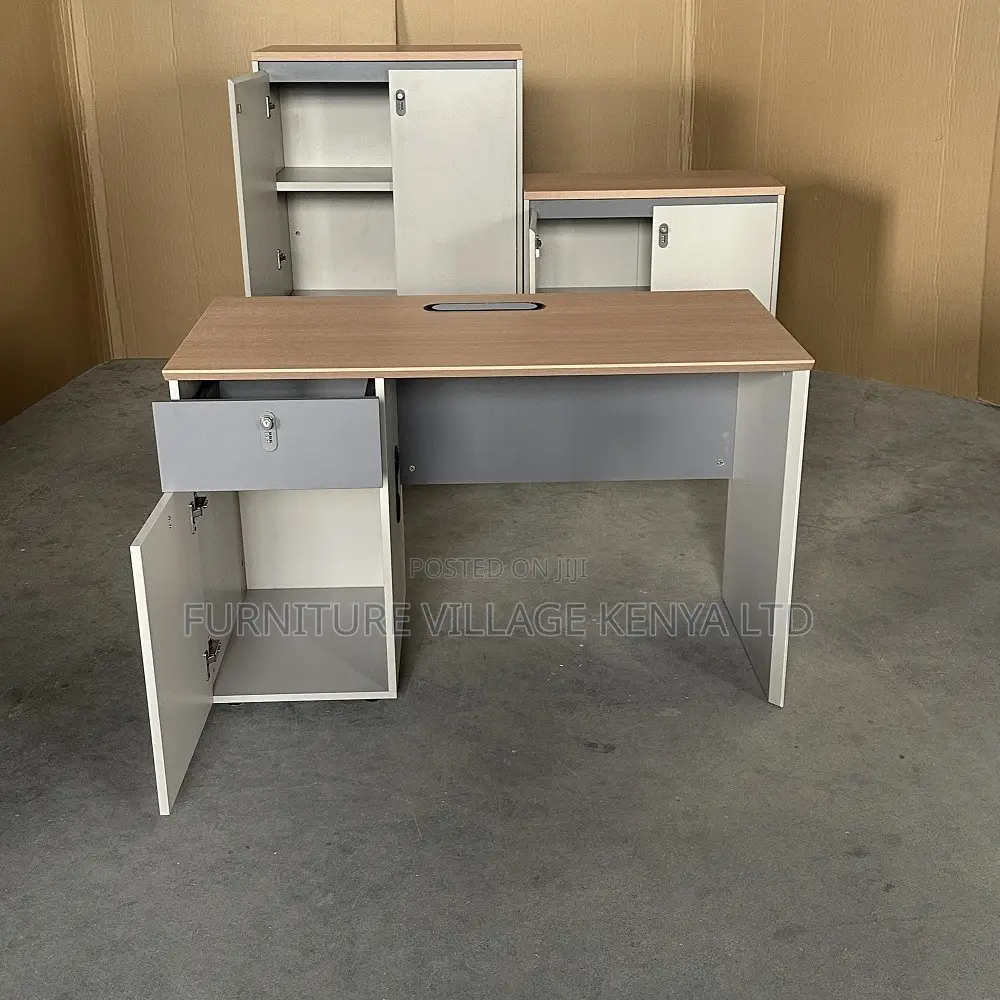 Executive Economic Home Study Desk With Storage
