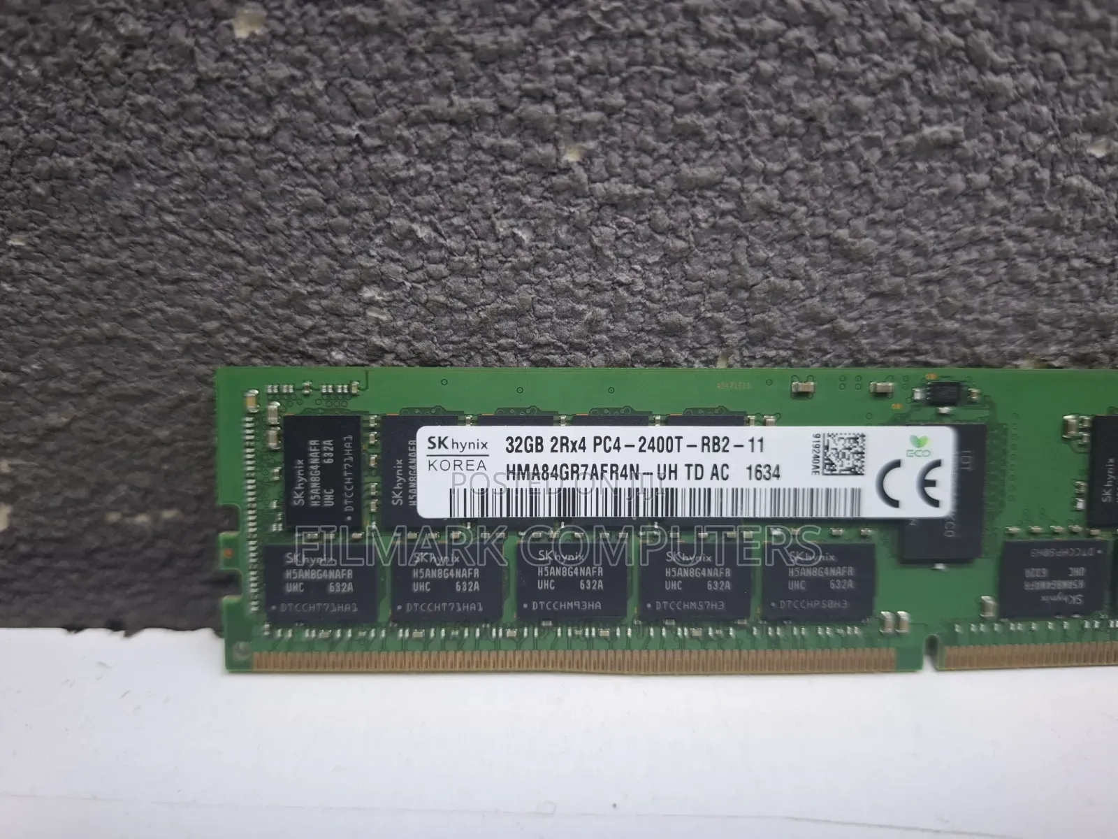 Sk Hynix 32gb 2rx4 Pc4-2400t-Rb2-11 Ecc Reg Server Memory