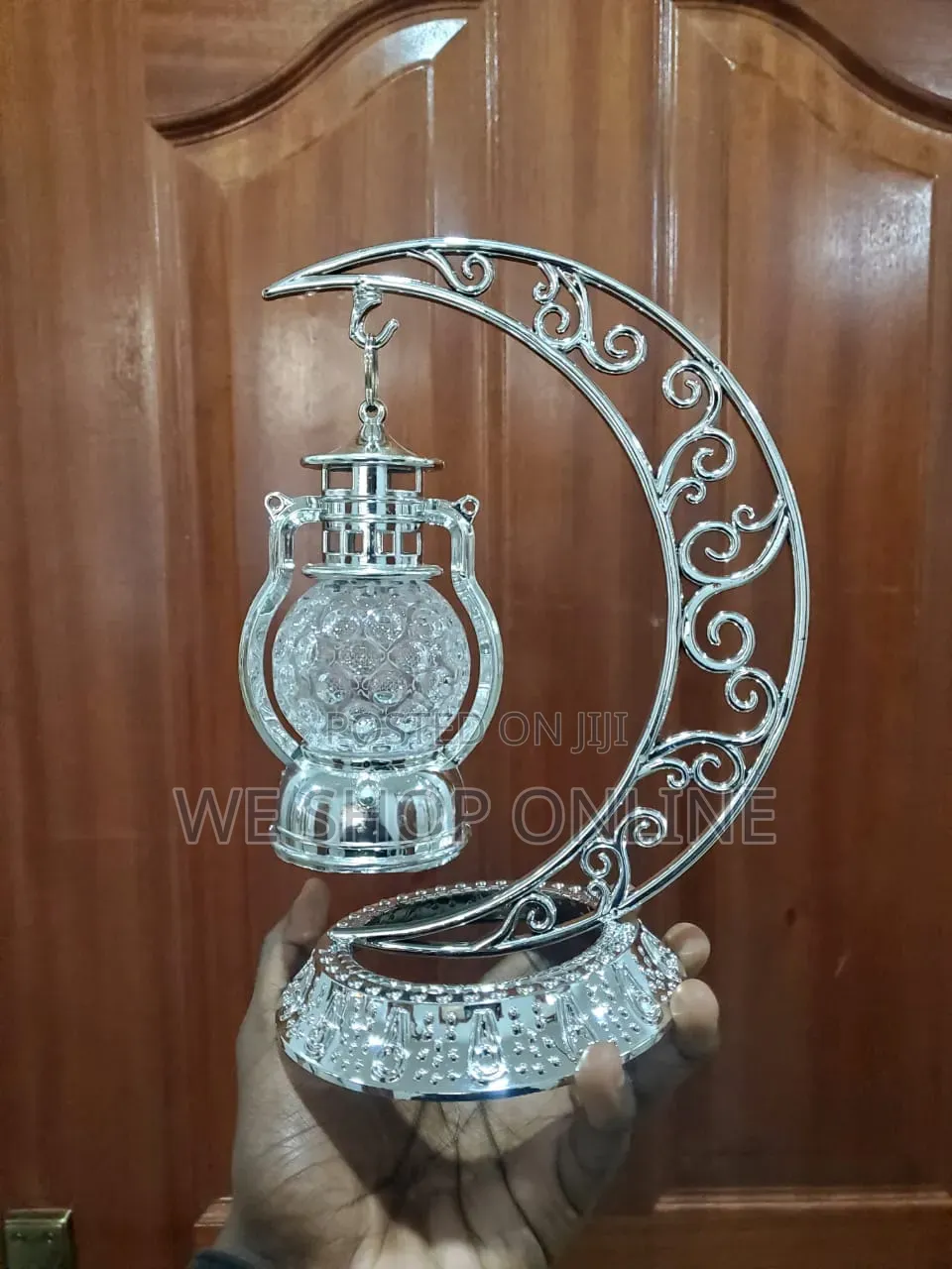 Turkish Mosaic Moon Lamp