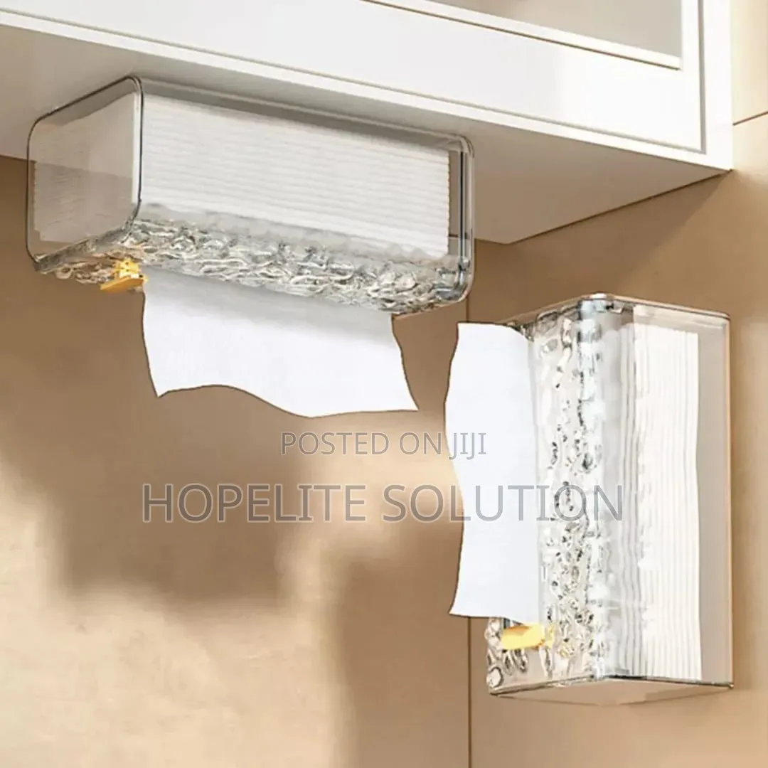 Luxury Transparent Acrylic Tissue Box