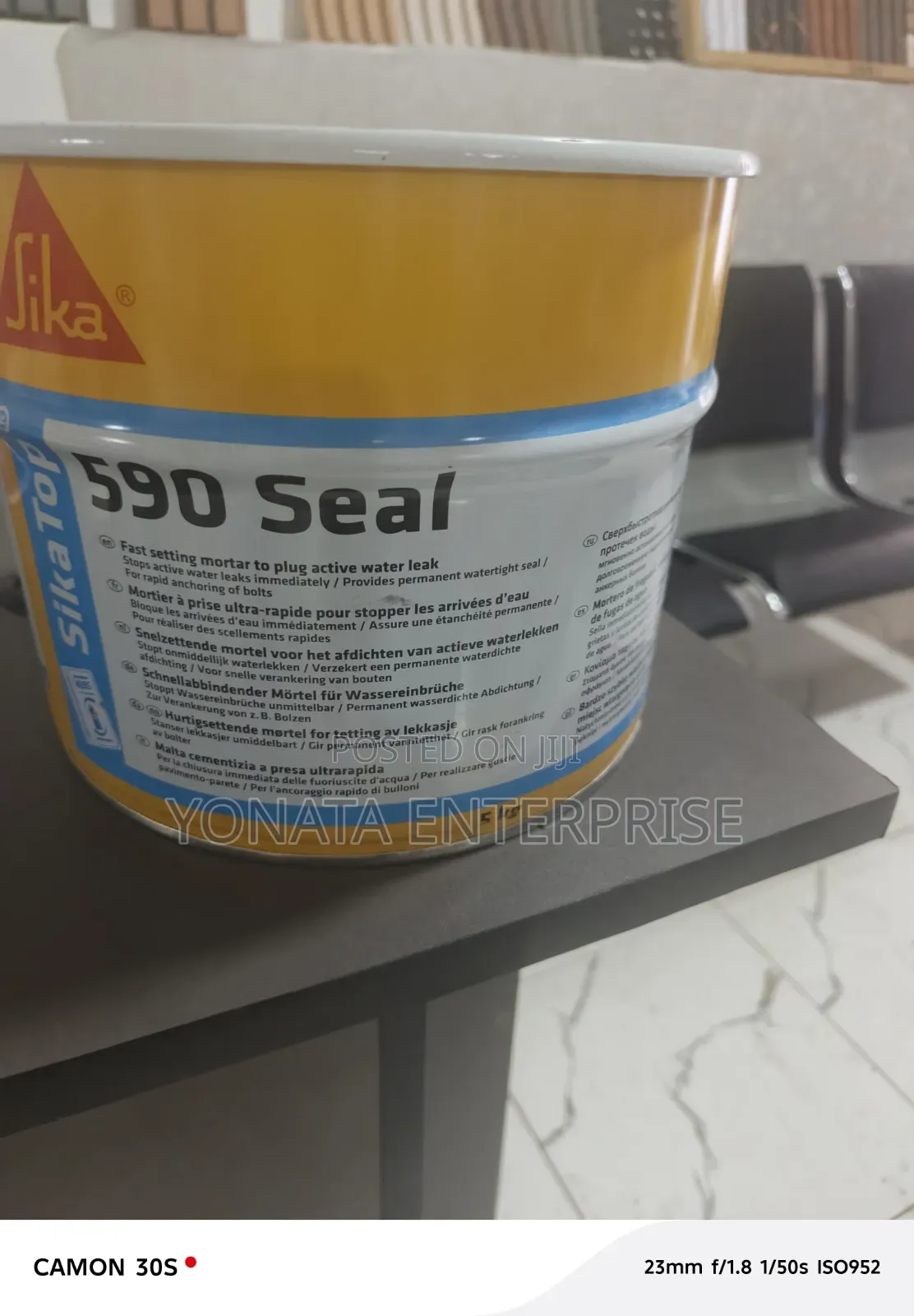 Sika Topseal 590 Water Plug
