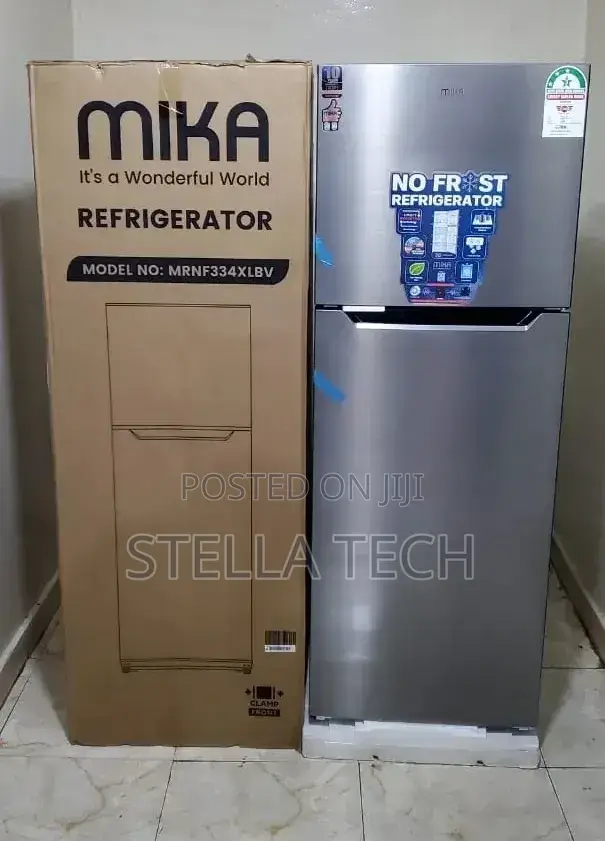 Mika 334 Litres No Frost Double Door Refrigerator