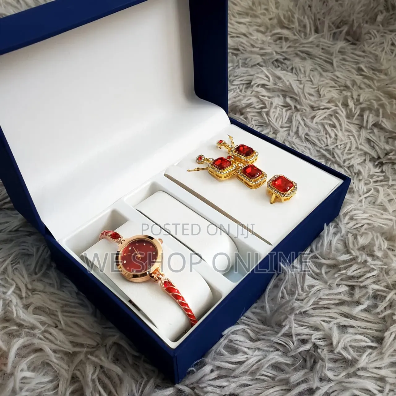 4pc Elegant Ladies Jewelry Gift Set(Square)