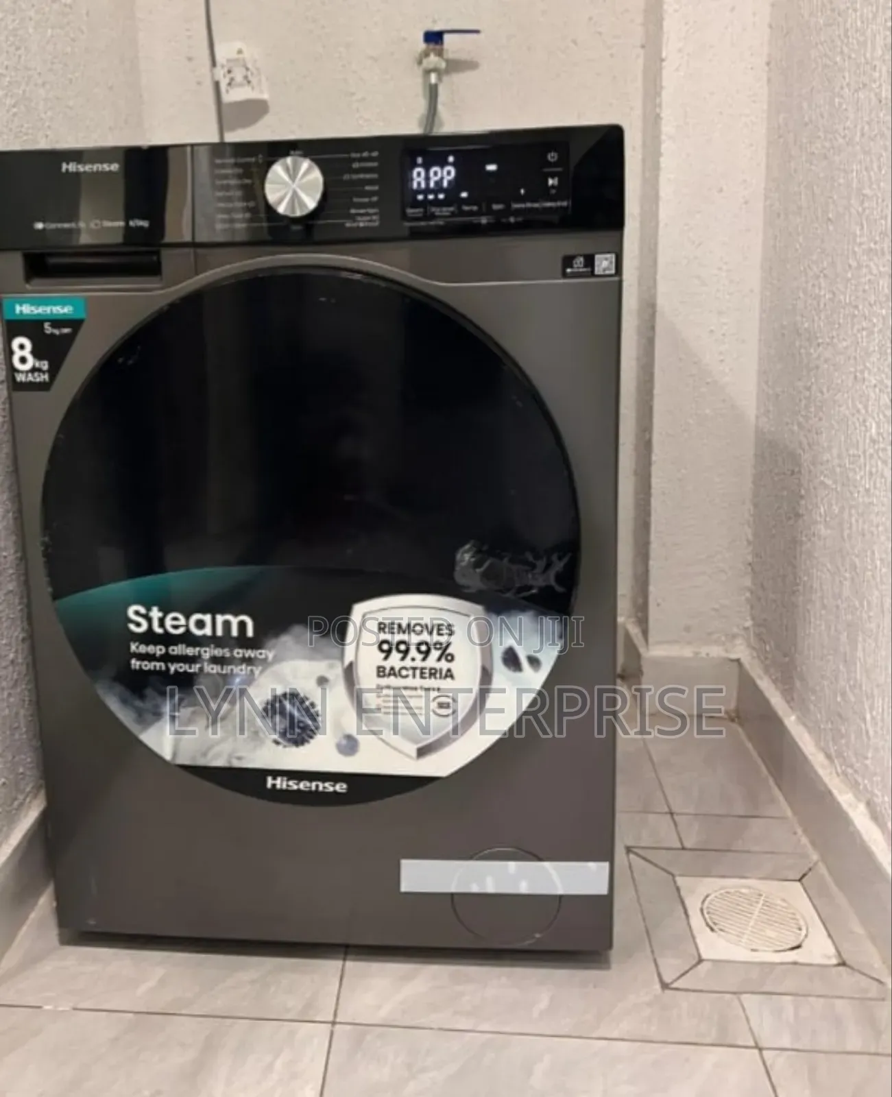 Hisense 9kgs Washing Machine Front Load Fully Automatic