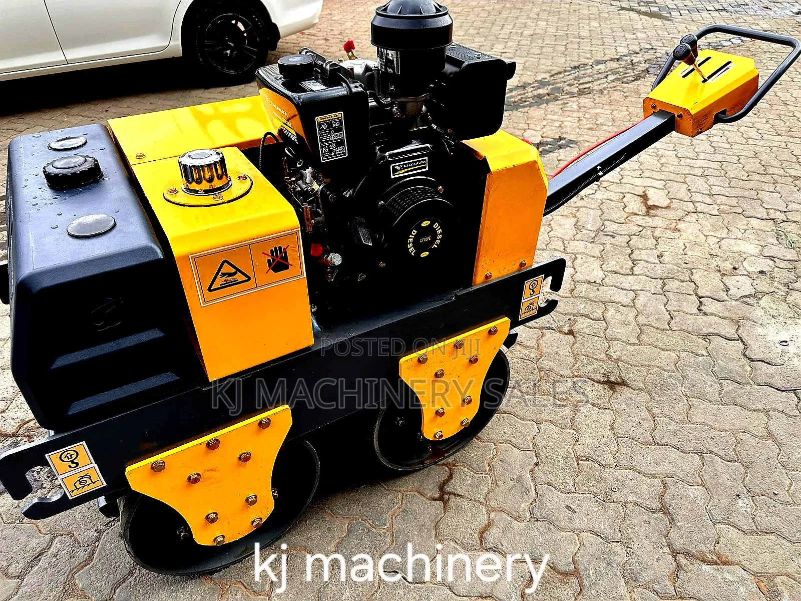 Double Drum Road Roller