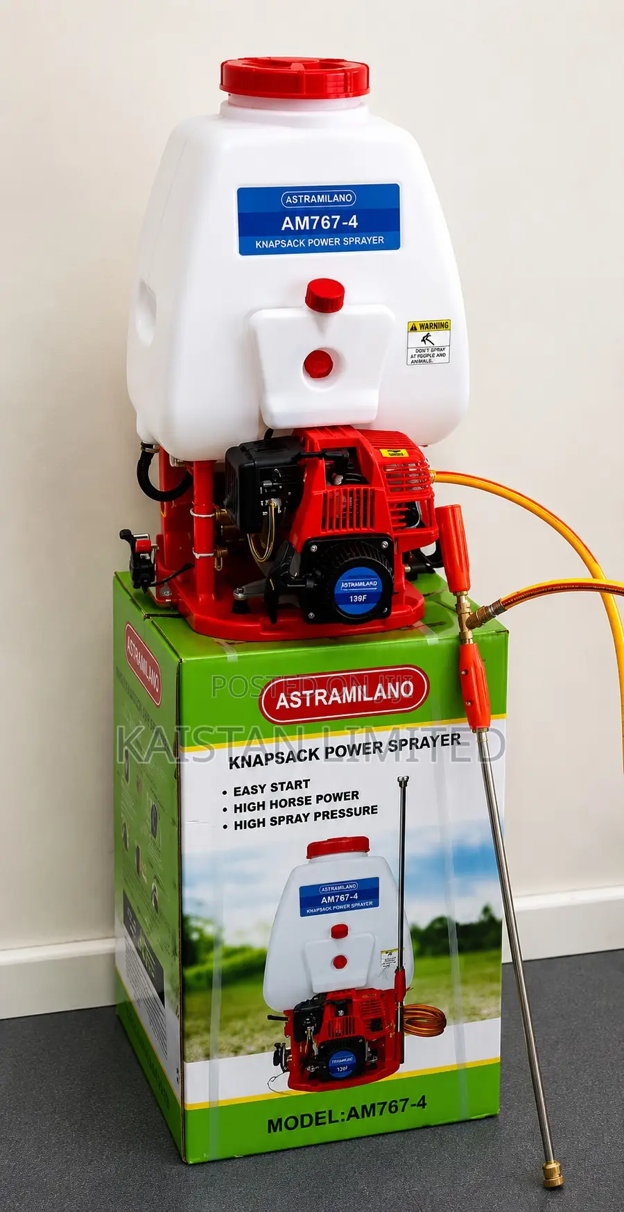 Aico 4 Stroke Knapsack Sprayer 25l. Petrol Knapsack Sprayer