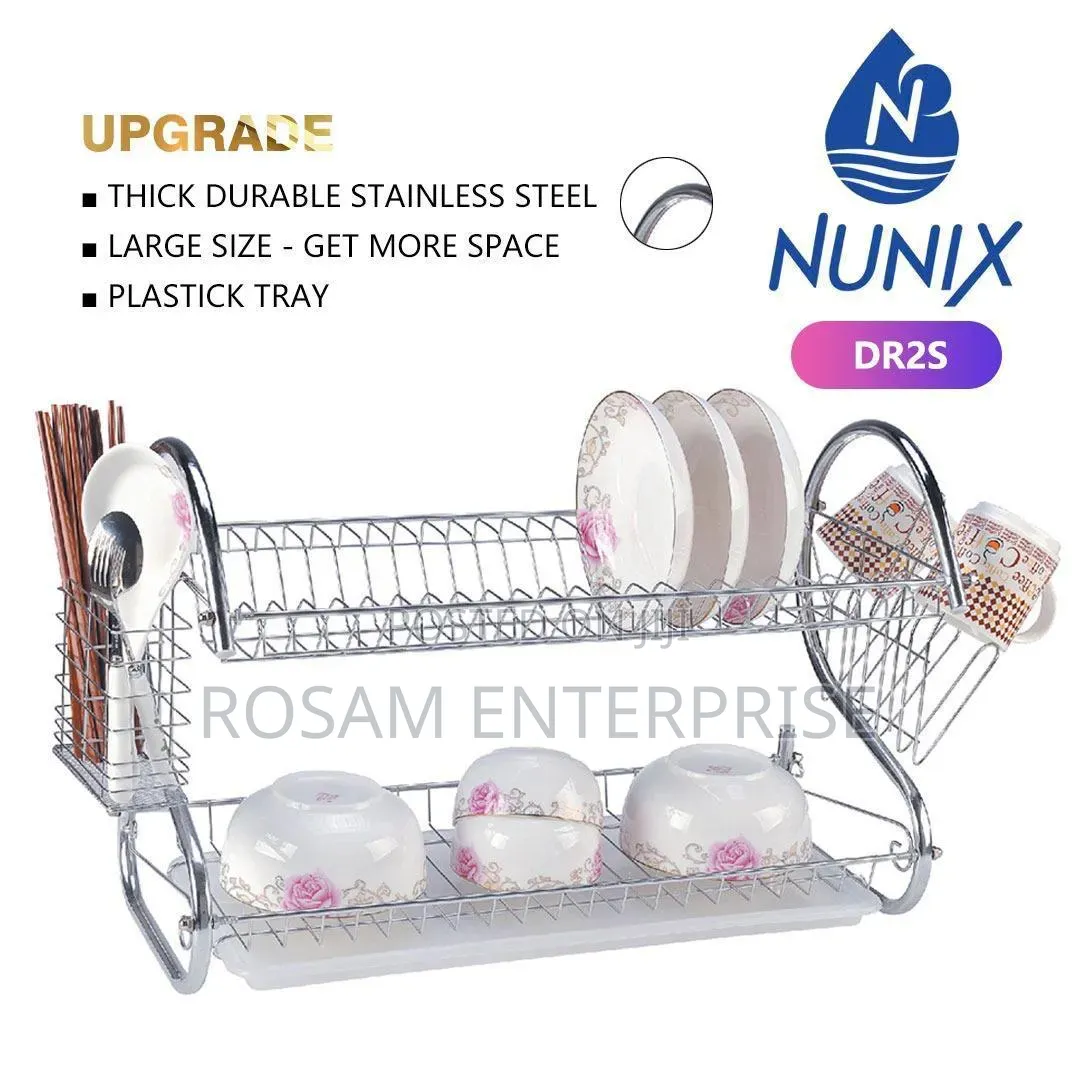 Nunix 2 Tier Dish Rack
