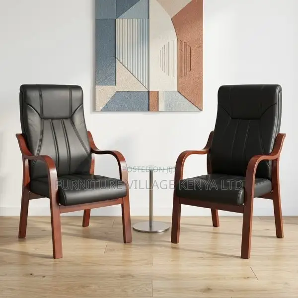 Leather Meeting Rooms Reception Guest Chair