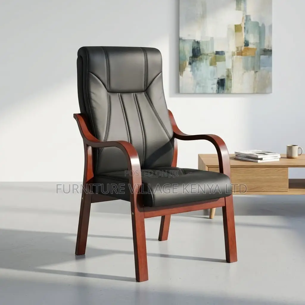 Leather Meeting Rooms Reception Guest Chair