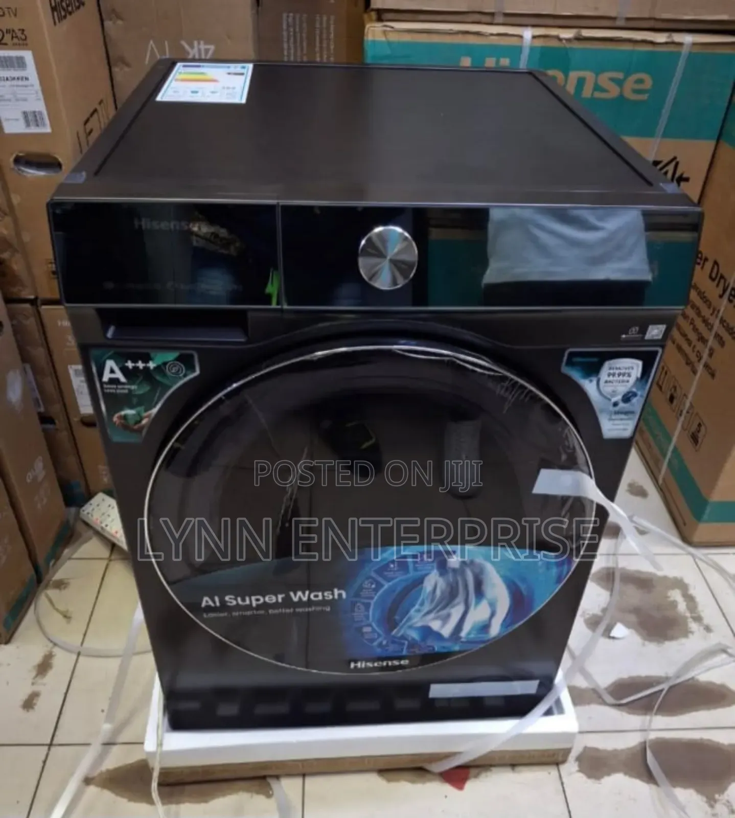 Hisense Washing Machine Front Load 12kgs Series 5 Wifi Connection
