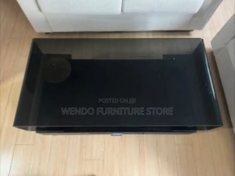 Coffee Table : Black Modern Glass Coffee Table
