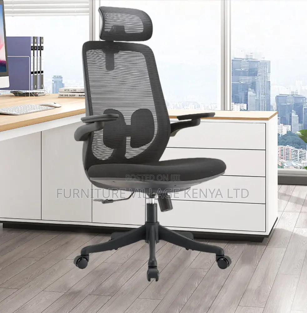 Ergonomic High-Back Breathable Computer Seat