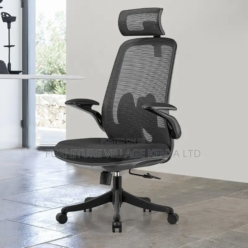 Ergonomic High-Back Breathable Computer Seat