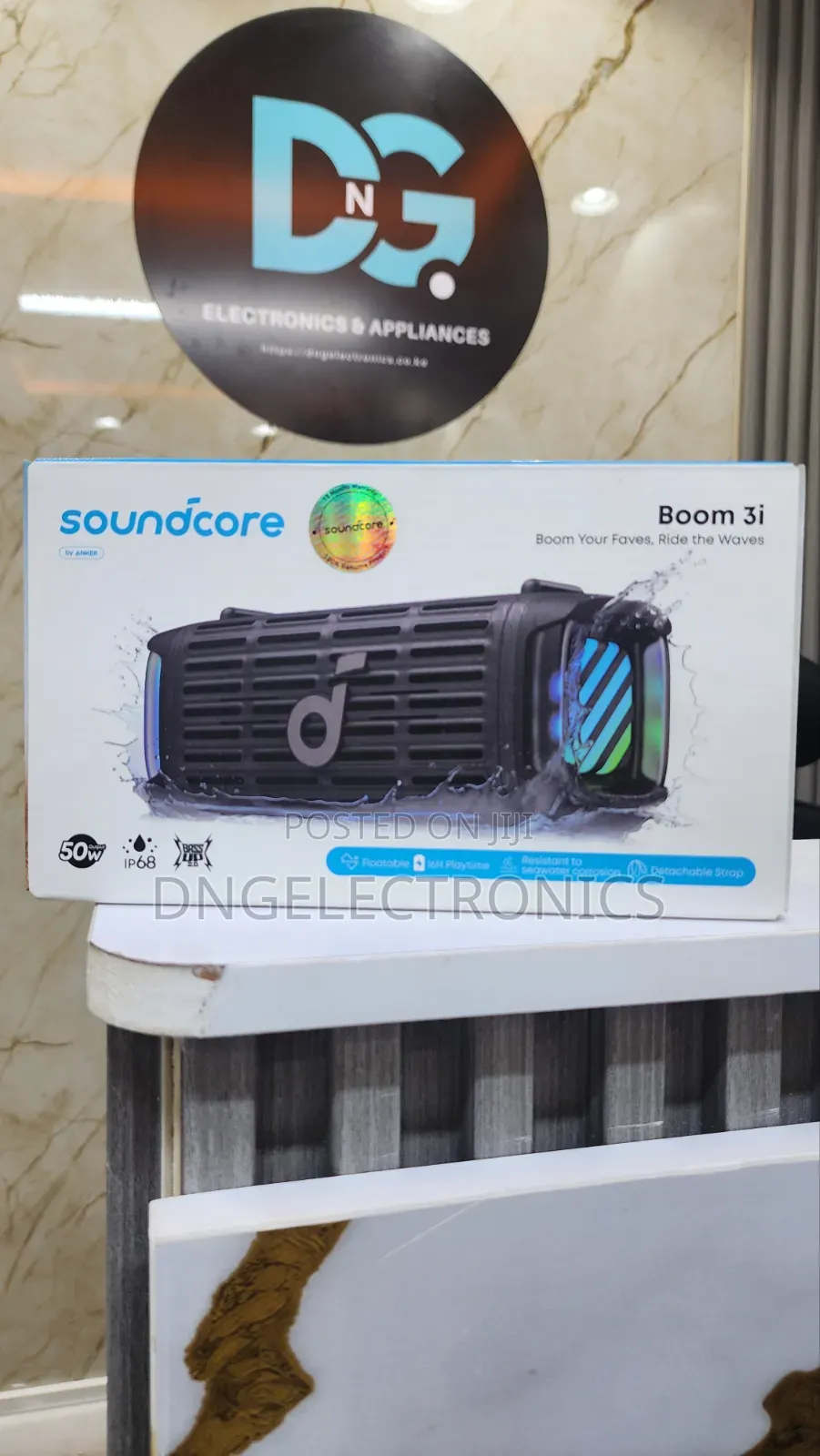 Soundcore Boom 3i Portable Speaker Outdoor