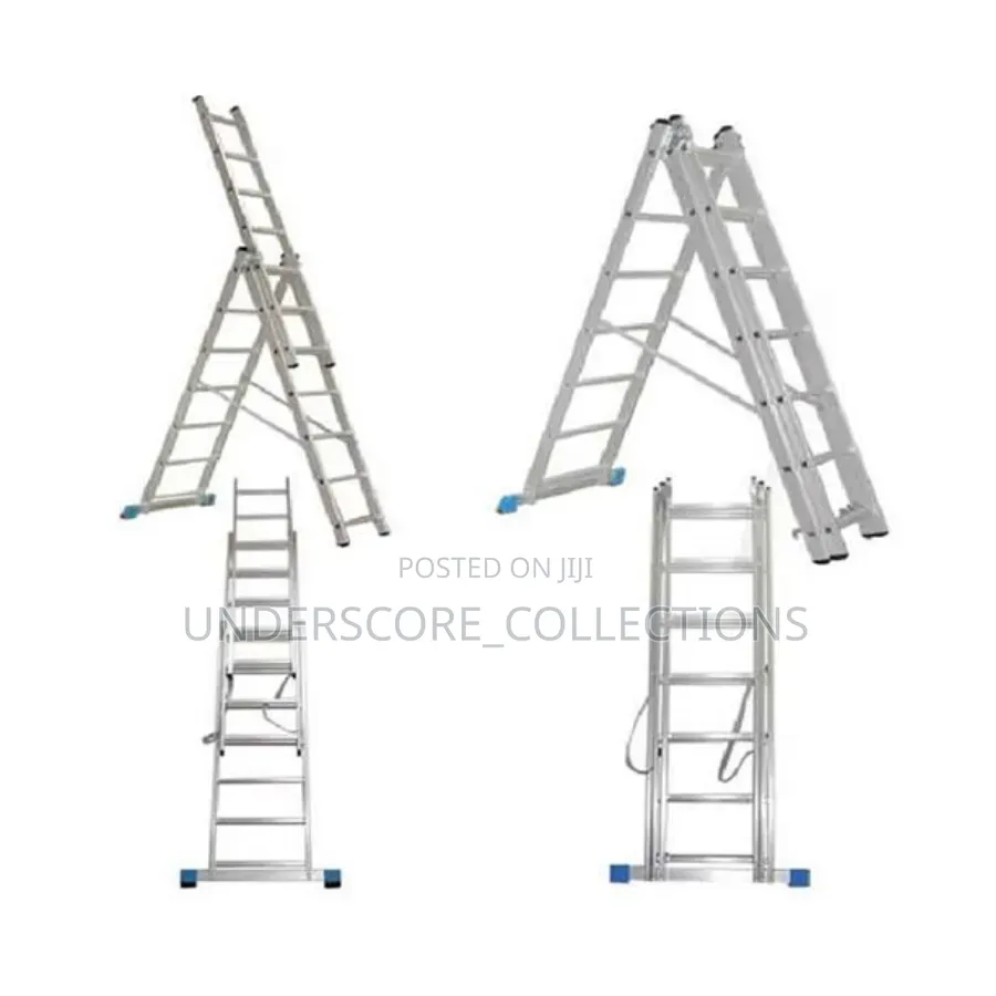 Ladder 3x14 Steps Industrial Max Height 1010cm