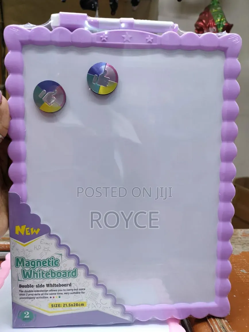 Magnetic White Board With Weekly Plan