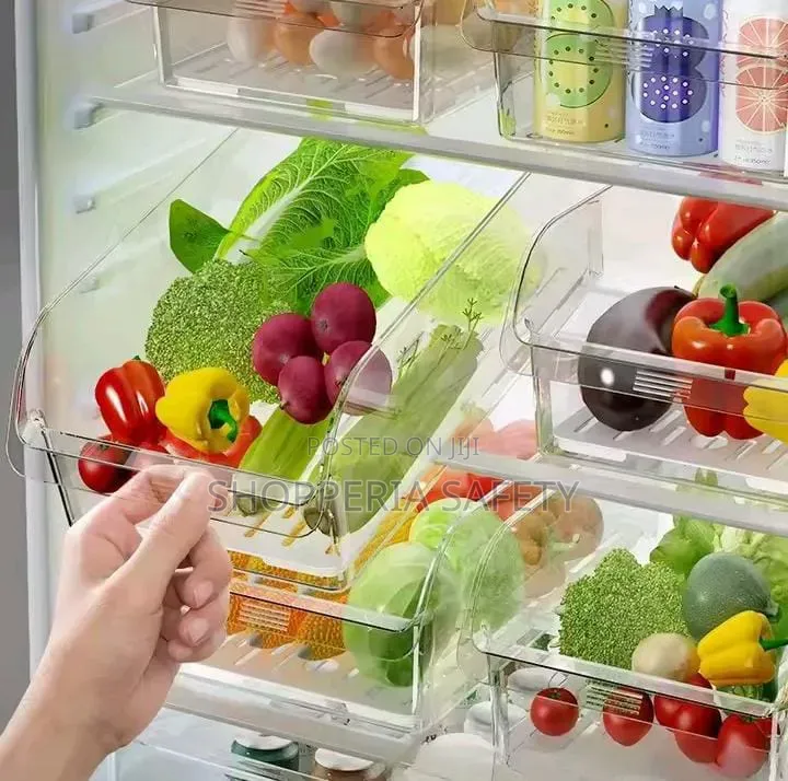 *Acrylic Transparent Fridge Storage Container