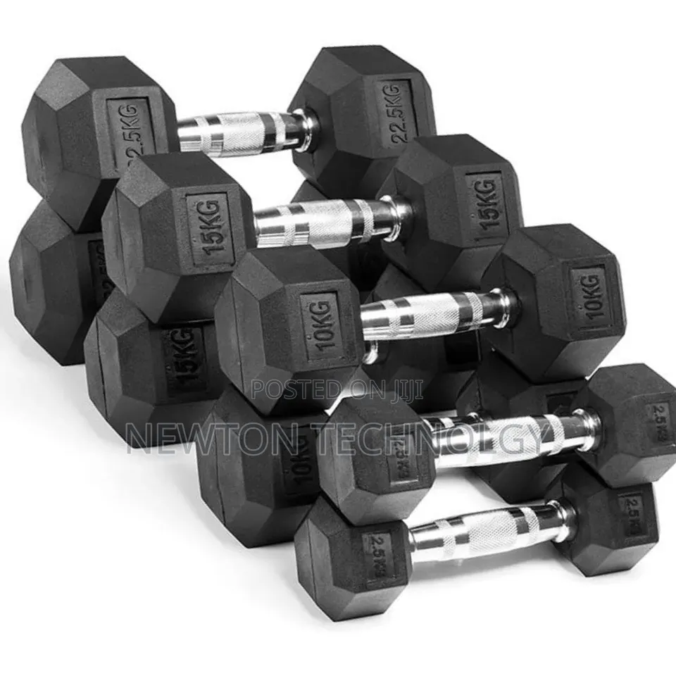 Hexagonal Dumbbells 2.5kg