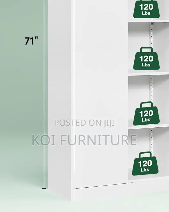 Office Cabinet; Executive Cabinet With Adjustable Shelves