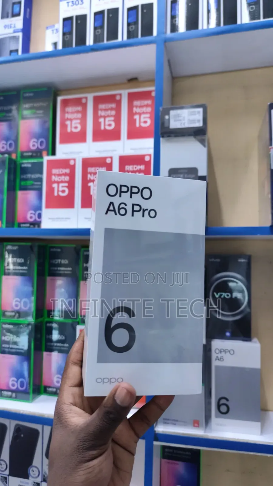 New Oppo A6 Pro 256 GB Black