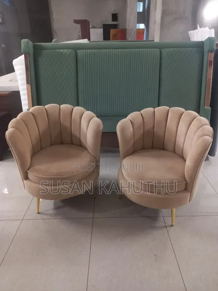 Nude Brown Debonair Bedroom Sofas