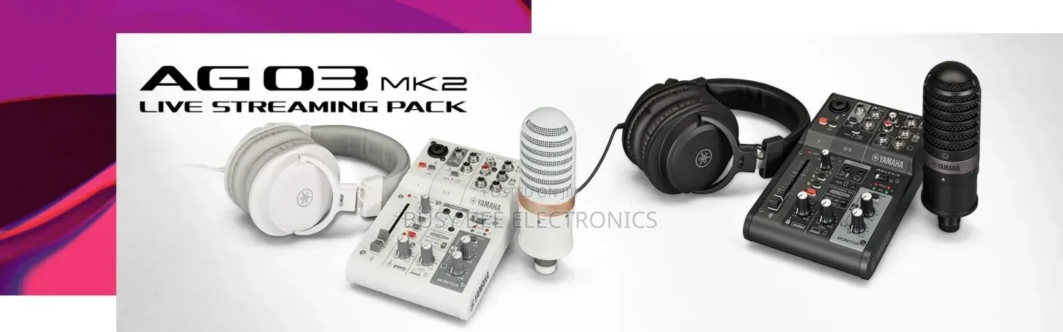 Starter Pack for Online Distribution, Yamaha "Ag03mk2