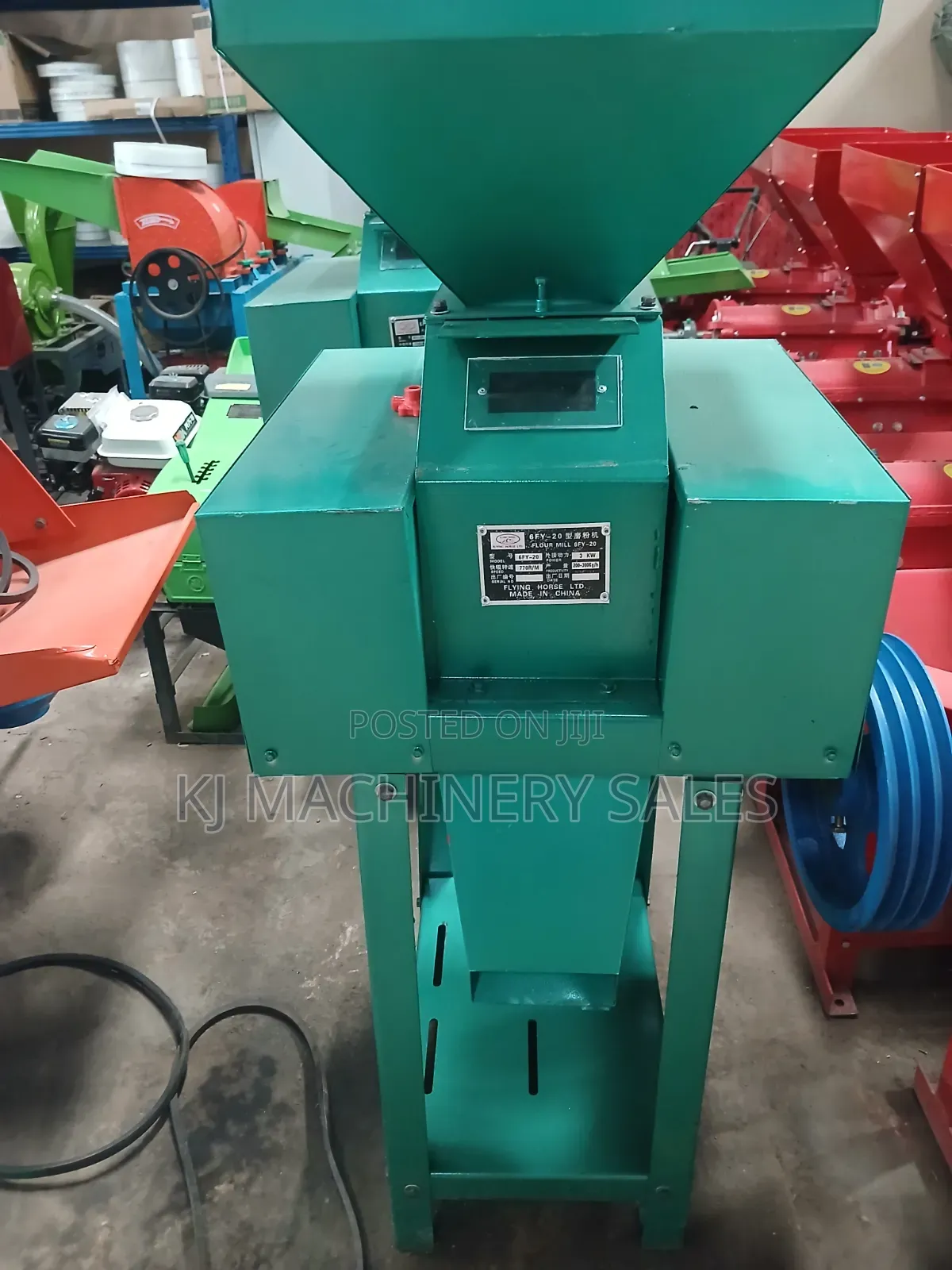 Electric Posho Mill / Grain Crusher Machine – Heavy Duty