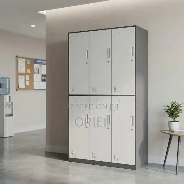 Office Cabinet : 6-Door Metal Locker Cabinet