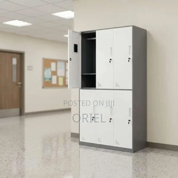 Office Cabinet : 6-Door Metal Locker Cabinet