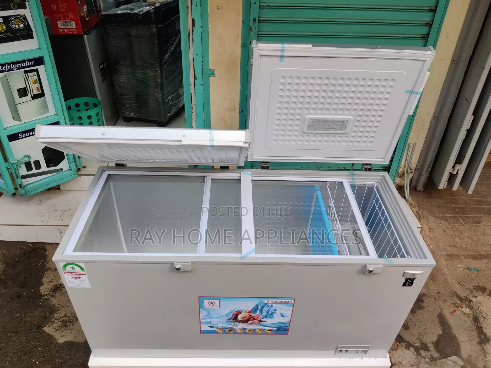 Smartpro Freezer 500g Double Door 450litres